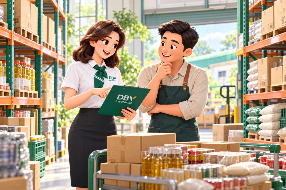 Hàng hóa và vật tư được kê khai bảo hiểm