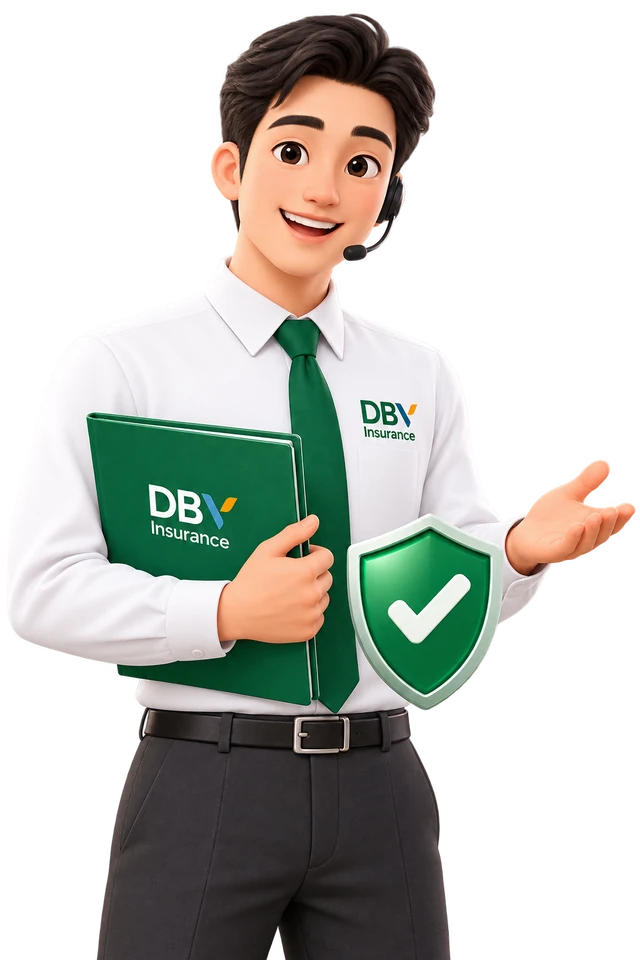 Tư vấn viên DBV hỗ trợ khi xảy ra sự cố
