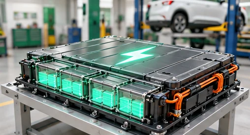 Bộ PIN cao áp đặt dưới sàn xe ô tô điện