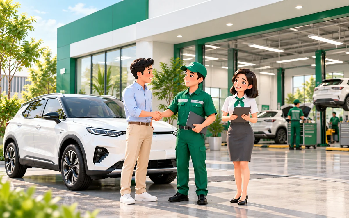 Trung tâm dịch vụ sửa chữa ô tô liên kết của DBV
